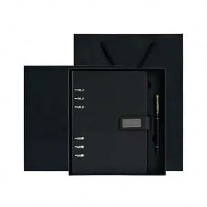 Wholesale Promotional Luxury Leather Notebook Custom Logo Business Corporate <b>Gift</b> Set <b>Gift</b> <b>Box</b> Personalization Silk Screen - Product Image 1