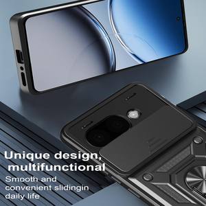 Con soporte de anillo de montaje en coche funda de teléfono a prueba de golpes TPU PC Protector funda de teléfono móvil para <span class=keywords><strong>Google</strong></span> Pixel 9A <span class=keywords><strong>9</strong></span> Pro XL 8 Pro 8A - Product Image 4