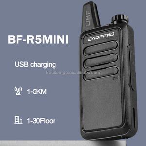 Talkie-walkie Baofeng BF-R5 Mini Ham Radio bidirectionnelle portable 16CH UHF 400-470MHz Radios de communication - Product Image 5