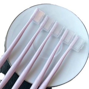Macaron Toothbrush Set Soft Bristle 10 Pcs Bamboo Charcoal Manual For Home Family Use - Product Image 3