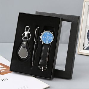 Father's Day Gift Set, Exquisite Business Gift <b>Box</b> with Watch, Keychain & Pen, Staff Giveaways & Promotional <b>Presents</b> - Product Image 4