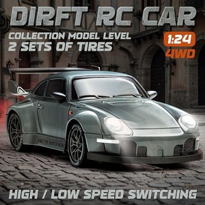 Auto RC Elettrica TK 1:24 in Metallo Spazzolato, 2.4GHz, Trazione Integrale, Alta Velocità, Professionale per Drift e Corse - Product Image 2