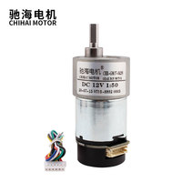 ChiHai Moteur CHR-GM37-3429ABHL 37mm excentrique Grand Couple En Métal Tubulaire moteur À engrenages à COURANT CONTINU avec encodeur Pour équilibrage chariot/Robot