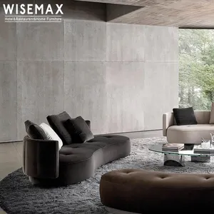 Wisemax ชุดโซฟาหนังปรับแต่งได้ทำจากไม้เฟอร์นิเจอร์อิตาลี