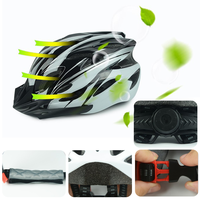 Casque de vélo de montagne ultraléger, casque de vélo de route pour hommes et femmes, casque de sécurité pour le cyclisme, casque de vélo de montagne DH en moulage intégré