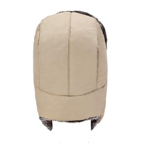 Chapeau soviétique personnalisé Ushanka, chapeau d'hiver avec votre logo - Product Image 4