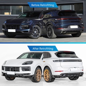 Kit de Carrocería 2024-2025 para Cayenne, Modificación y Mejora de Automóviles, Alerón Delantero y Trasero de Fibra de Carbono, Faldones Laterales - Product Image 2