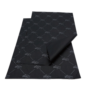 <span class=keywords><strong>Papel</strong></span> de Embalaje Negro con Logotipo Personalizado al por Mayor de Fábrica, Bolsa de <span class=keywords><strong>Papel</strong></span> para Ropa, <span class=keywords><strong>Papel</strong></span> de Regalo, <span class=keywords><strong>Papel</strong></span> para Toallas - Product Image 5