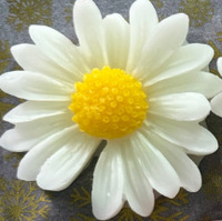 Mini Bougie en Cire de Soja Parfumée à la Camomille Marguerite, Cadeau Romantique pour la Saint-Valentin, Anniversaire, Décoration d'Intérieur, Souvenir Parfumé, Faveur de Mariage
