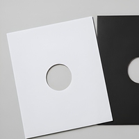 Solution complète d'emballage personnalisé pour disques vinyles – Étui pour disques LP de 7, 10 et 12 pouces, pochette intérieure à rabat, étiquette centrale, insert, boîte de protection