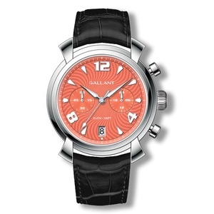 Montre personnalisée Marque supérieure Montre analogique de créateur verte argentée multifonction avec calendrier à la mode et chronographe pour hommes - Product Image 2