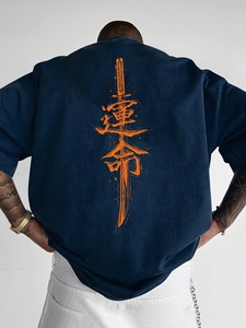 T-shirt a maniche corte in puro cotone Annshine Fashion da uomo, modello 2026 più venduto, con stampa 'Yes, <span class=keywords><strong>Sir</strong></span>' - Product Image 5