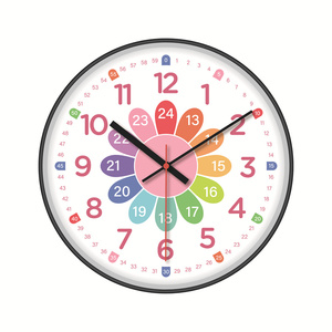 Factory Direct Reida <strong>Telling</strong> The <strong>Time</strong> Learning <strong>Clock</strong> For Kids Silent Teaching <strong>Clocks</strong> Non-ticking Kids For Classroom <strong>Clocks</strong> Kids - Product Image 6