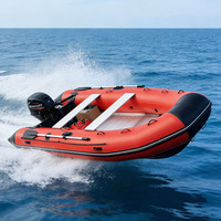Bateau de sport gonflable avec rames et pompe à air, ensemble complet en PVC/alliage d'aluminium, capacité de 6 personnes, pour le surf et les sports nautiques