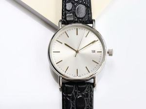 Relojes de Lujo a Prueba de Agua para Uso Casual y de Negocios con Esfera Plateada - Product Image 1