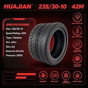 Pneu ATV de haute qualité 235/30-10, pneu 4 plis de 10 pouces pour karting, buggy, Honda, <span class=keywords><strong>Yamaha</strong></span>, Kawasaki, Suzuki, <span class=keywords><strong>mini</strong></span> <span class=keywords><strong>quad</strong></span> modifiés - Product Image 4
