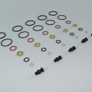 <span class=keywords><strong>4X</strong></span> (04-06 BEW) Kit de joint d'injecteur de carburant (x4) Joint de buse d'injection de qualité d'origine 1417010997 - Product Image 1