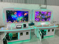 Jeu Ocean King 3 4 Plus personnalisé 55 "écran LCD machine de table de jeu de poisson d'arcade à 4 joueurs pour salle de jeux