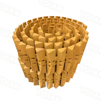 Pour CAT D6D D6C D6R D6T Bulldozer Track Link Assembly avec des pièces de machines d'ingénierie de chaussures