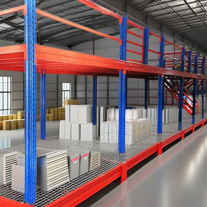 Structure en acier personnalisée de haute qualité, atelier lourd, entrepôt, mezzanine, étagère, escalier, protection contre la corrosion, gain de place - Product Image 5