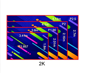 Écran LED d'intérieur Priva LED, qualité HD 4K, pas fin P1.86 P2.5, pour bureaux, salles d'exposition, salles de contrôle – Approvisionnement direct usine - Product Image 6