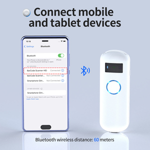 Xincode không dây xách tay Đầu đọc mã vạch <span class=keywords><strong>1D</strong></span> 2D QR Máy quét mã tự động quét mã vạch với màn hình hiển thị cho cửa hàng GT-265B - Product Image 4