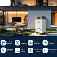 Venta Directa de Fábrica, Batería Lifepo4 Todo en Uno de 16 kWh y 51.2 V con Poleas, Batería Solar de Litio para Almacenamiento de Energía Solar en el Hogar