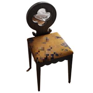 Chaise <span class=keywords><strong>de</strong></span> salle à manger en bois massif <span class=keywords><strong>de</strong></span> style nordique pour restaurant, design créatif à quatre feuilles <span class=keywords><strong>de</strong></span> trèfle, chaise avec dossier, mobilier <span class=keywords><strong>de</strong></span> salle à manger, chaise en bois - Product Image 6