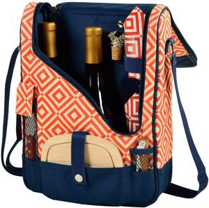 Bolsa Enfriadora de Vino para 2 Botellas, Venta al por Mayor de Fábrica, Bolsa de Transporte de Vino Aislada de Poliéster a Prueba de Fugas - Product Image 5