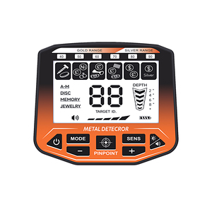 Detector de Metales Profesional con Bobina de Búsqueda de 30 cm, Pantalla LCD y Alerta de Audio para Adultos, Cazatesoros, Detección de Reliquias - Product Image 2