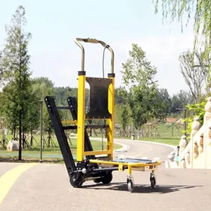 컴팩트 전동 계단 오르기 카트 200kg 적재 용량 접이식 디자인 택배 서비스용 간편 보관 - Product Image 2