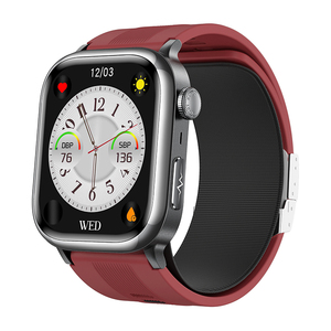 Jam Tangan Pintar TK66 Terbaru 2025 dengan Layar AMOLED <span class=keywords><strong>2</strong></span>,06 inci, NFC, Panggilan Darurat SOS, ECG, Kesehatan, Airbag, Pengukur Tekanan Darah untuk Pria - Product Image 3
