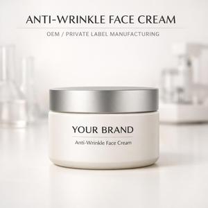 Crema Facial Antiarrugas, Reafirmante, Antienvejecimiento, Cuidado Facial, Marca Privada, Fabricante de Cosméticos OEM ODM, Humectante Reductor de Arrugas - Product Image 1