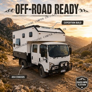 EUR Standard Rvs Camper Van Overland Travel Truck Bed Off-road Motorhome Mercedes Expedition Truck Camper Pickup Pod - Product Image 1