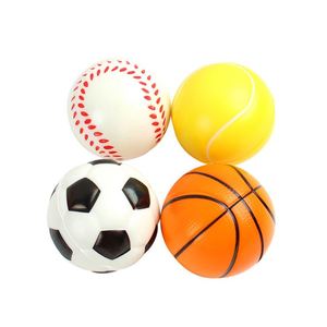 Promotion Pu Custom Logo Funny Toy Basketball Foam Stress <b>Ball</b> for Corporate - Product Image 1