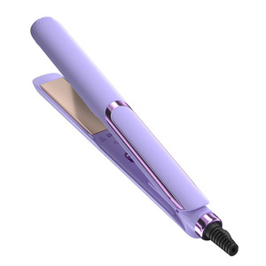 Lisseur et fer à boucler double usage mini avec protection ionique négative pour cheveux secs et humides - Product Image 2