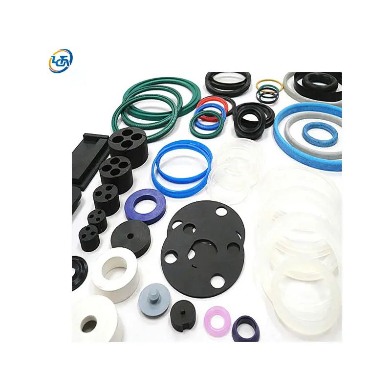 Custom Molded Heat Resistant Flat Rubber Gasket Seals NBR EPDM FKM Silicone Rubber Gasket