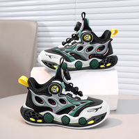 Cema Nouveau Style Baskets de Sport pour Garçons avec Soutien de la Cheville, Tendance, Décontractées, Respirantes et à Talon Rehaussé