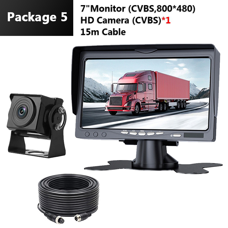P5[7 "moniteur + 1 caméra]