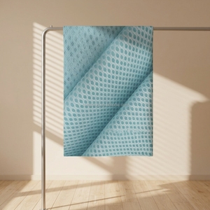 Color Wholesale Flame Retardant <strong>Waterproof</strong> Lightweight Knitted Mesh Fabric <strong>for</strong> <strong>Clothing</strong> - Product Image 3