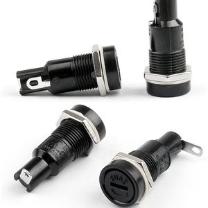 Soporte de fusibles para <span class=keywords><strong>chasis</strong></span> de montaje en Panel de R3-11, para fusibles de cristal de 5x20mm, 10A, 250V - Product Image 2