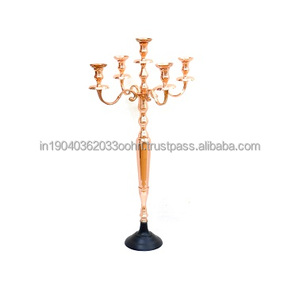 Stocked Candle Holders Metal Candlestick Holders Stand Centerpieces Decoration for Weddings Special Events New Designing Style - Product Image 1