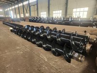Fabricant fiable de tarières de forage continu (CFA) pour sols/argile avec acier Q345B et dents en acier, fabriquées dans le Hebei, Chine