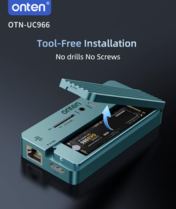<span class=keywords><strong>SSD</strong></span> muhafaza OTN-UC966 dayanıklı alüminyum kasa ile 10-in-1 USB <span class=keywords><strong>C</strong></span> Hub - Product Image 3