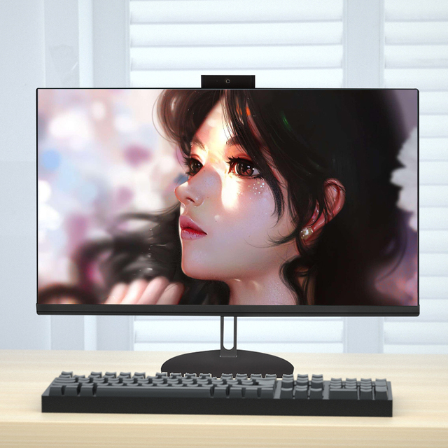 OEM Desktop 24INCH Computer Ryzen 7 7800X3D 4GB/8GB RAM 256GB 16GB Video Memory IPS Full Set Business PC