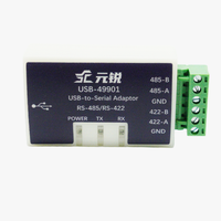 Convertisseur Série USB 2.0 vers RS485 RS422 1 Canal, Module de Communication Double DB9 avec Indicateur LED pour Module d'Appareil HMI