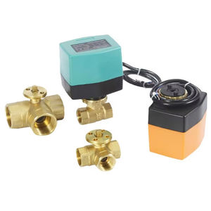 Winvall บอลวาล์วหัวฉีด<span class=keywords><strong>3</strong></span>สาย2WAY วาล์ว bsp/npt ควบคุมการเปิด/ปิดมอเตอร์วาล์วทองเหลืองไฟฟ้าแบบใช้มอเตอร์220VAC - Product Image 1