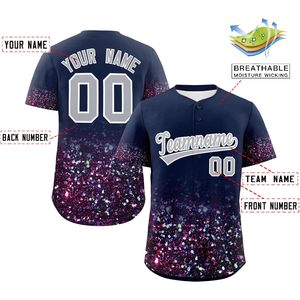 Camiseta de béisbol personalizada, uniforme deportivo transpirable con estampado sublimado unisex para adultos, nombre del equipo 00 - Product Image 2