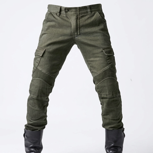 Pantalon de moto personnalisé pour homme, en jean extensible, anti-chute, pour toutes les saisons, idéal pour l'été - Product Image 1