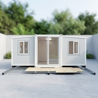Maison conteneur extensible personnalisable facile à assembler 20ft 40ft – Maison mobile modulaire préfabriquée écologique